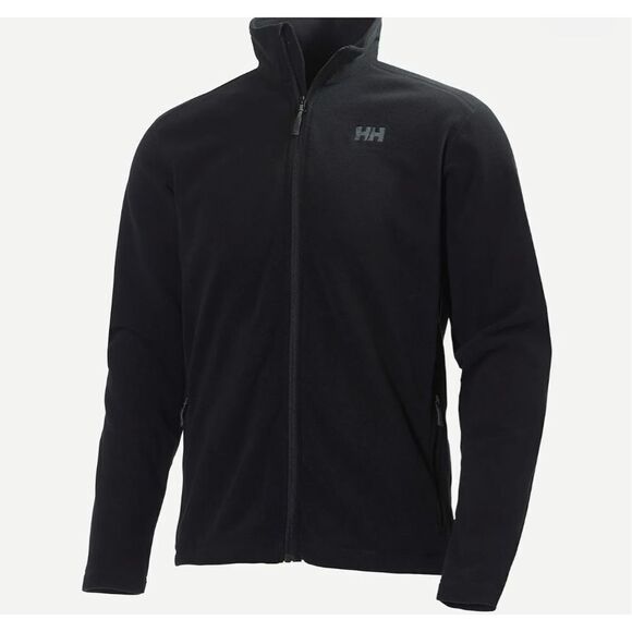 Helly Hansen Men's Daybreaker Black Fleece Zip Up Versatile Jacket XL - Picture 1 of 10